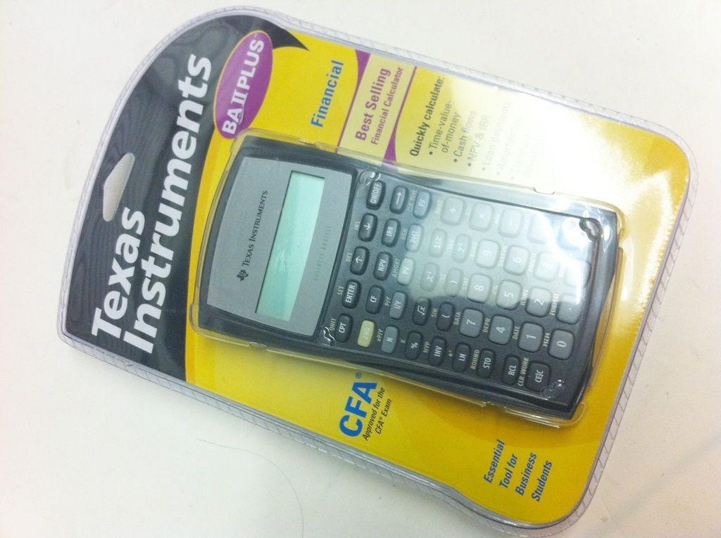   Ba II Plus Scientific Calculator CFA CMA Baii BA2 Ba II New