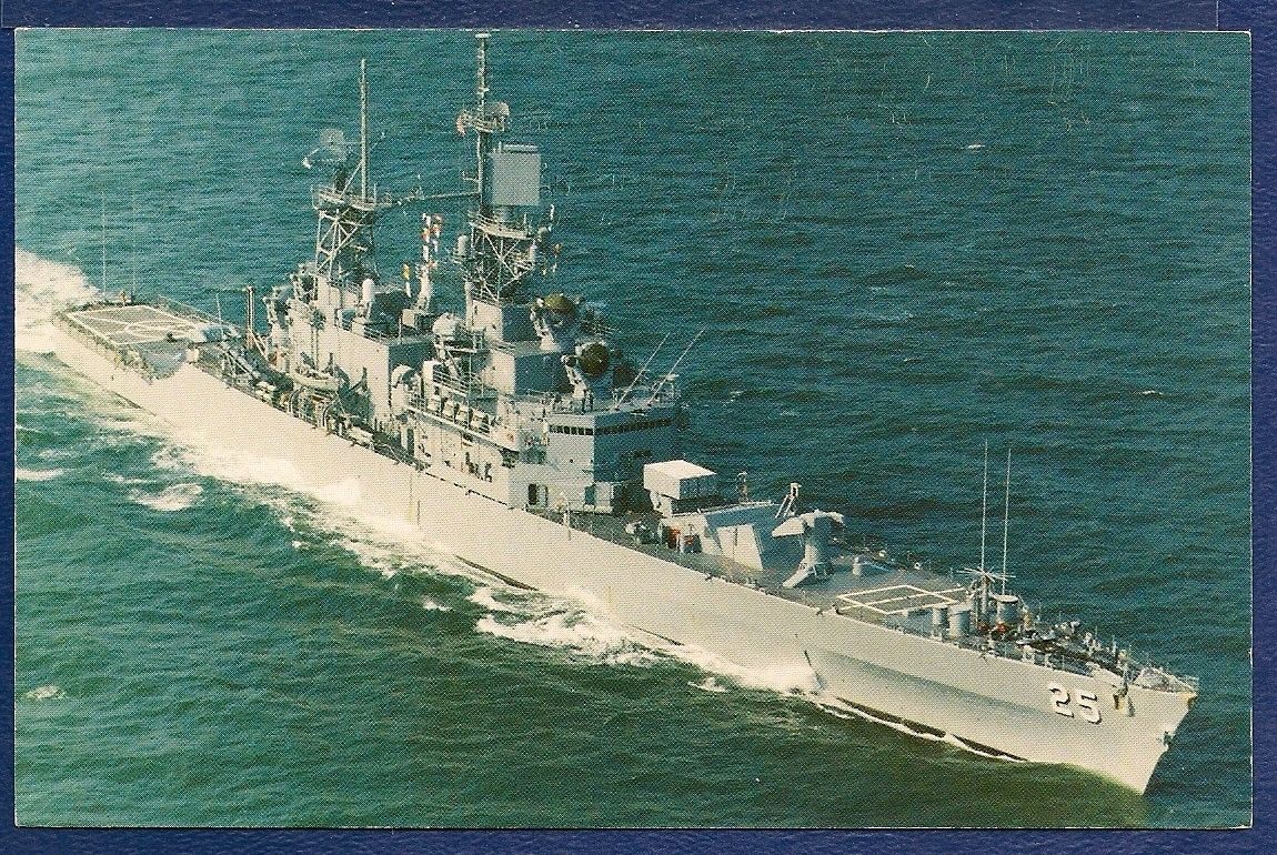 USS Bainbridge CGN 25 Nuclear Powered Guided Missile Cruiser
