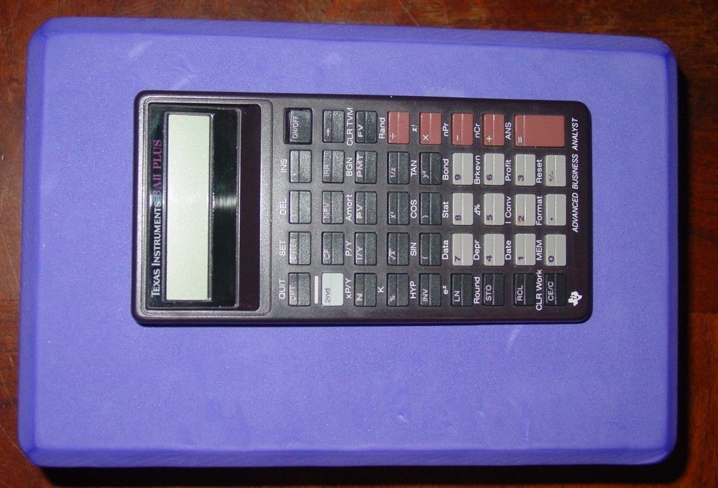 Texas Instruments BA II Plus Business Analyst Calculator   No Cover 