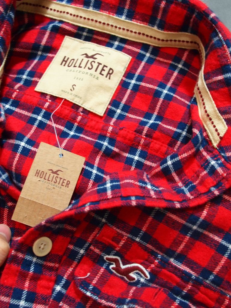 Hollister by Abercrombie Marina Park Plaid Shirt