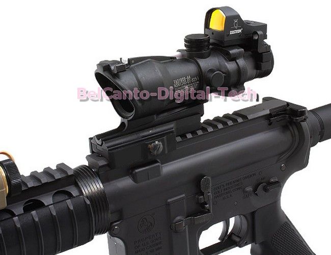 American Defense Style ACOG Base Mount w QD Auto Lock