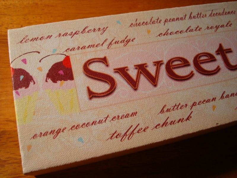 Sweet Talker Cupcake Bakery Cafe Coffee Shop Kitchen Cake Baker Decor 