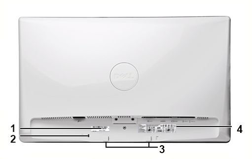 Dell ST2410 24 Widescreen LCD Monitor White as Is