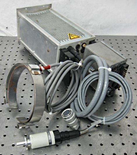   Balzers TCP121 Turbo Vacuum Pump Controller Cables Band Heater