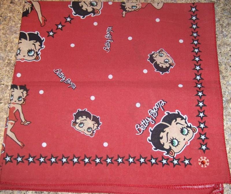 Betty Boop Bandana Scarf New Free SHIP