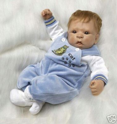 Paradise Galleries Josh Baby Boy Doll 19 Poor Box Look at Real Pics 