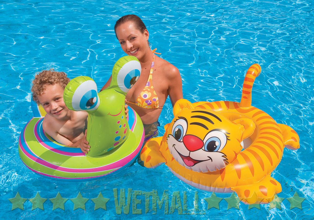   See Me Sit Swimming Pool Float Riders Tiger Snail Baby Floats