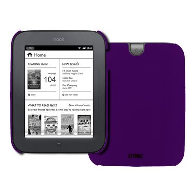 For Barnes and Noble Nook Purple Hard Case Cover