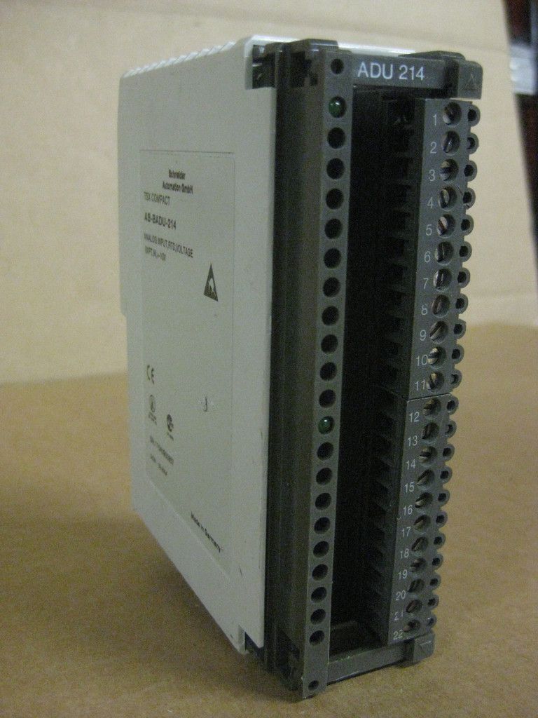 Modicon as Badu 214 Analog Input Module adu 214 in ASBADU214 ADU214 