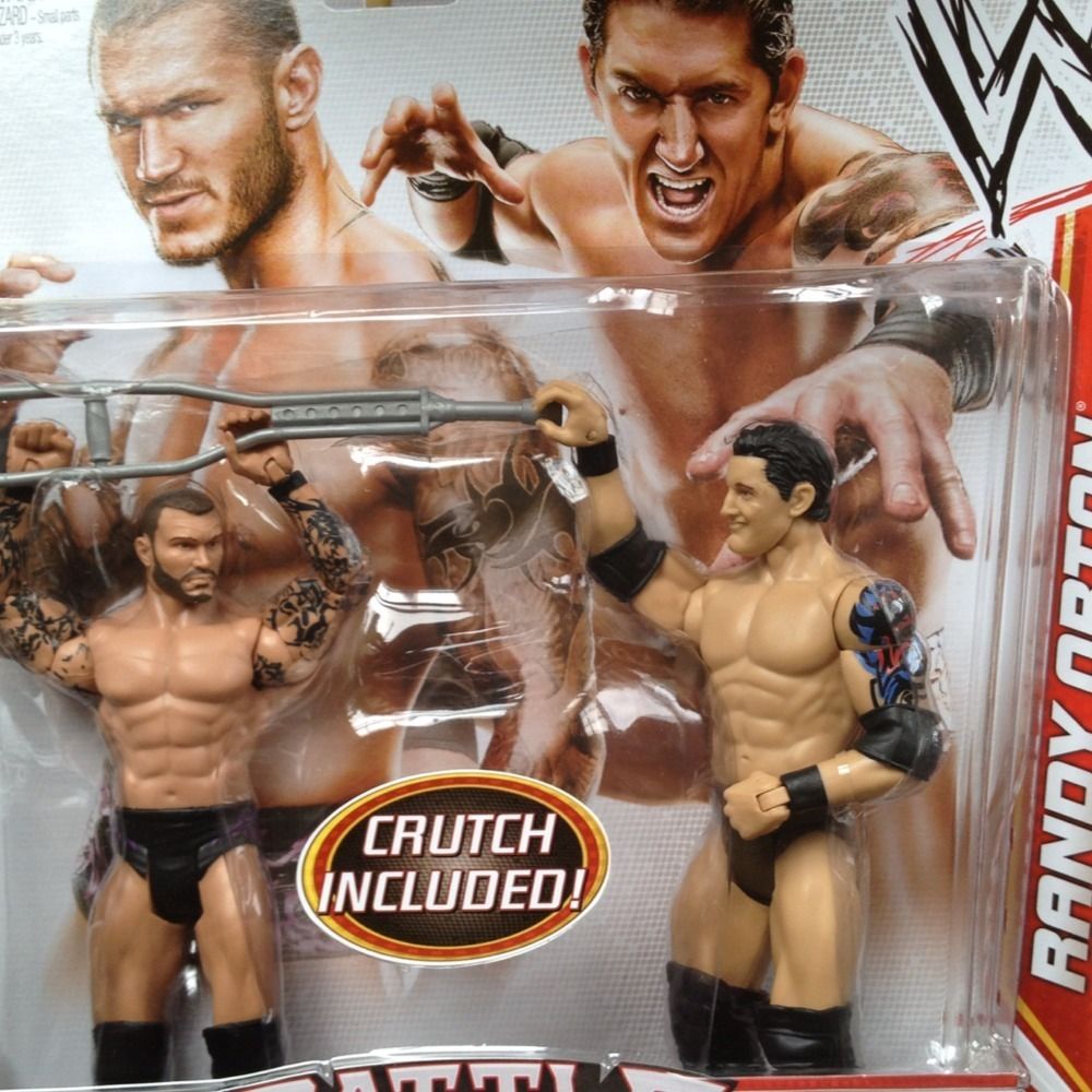 Wade Barrett vs Randy Orton WWE 2 PACKS 18 MATTEL TOY WRESTLING ACTION 