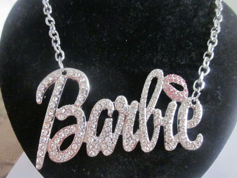 Iced Out Nicki Minaj Barbie Pendant Necklace Hip Hop