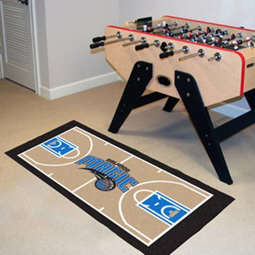 click an image to enlarge orlando magic basketball court runner mat 