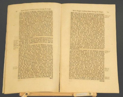 An act of Parliament newly published under the reign of King George 