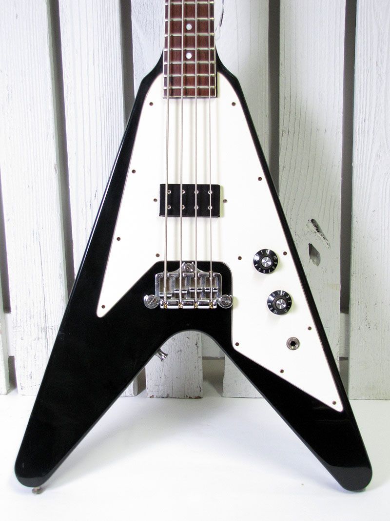 Vintage 1981 Gibson Flying V Electric Bass Guitar