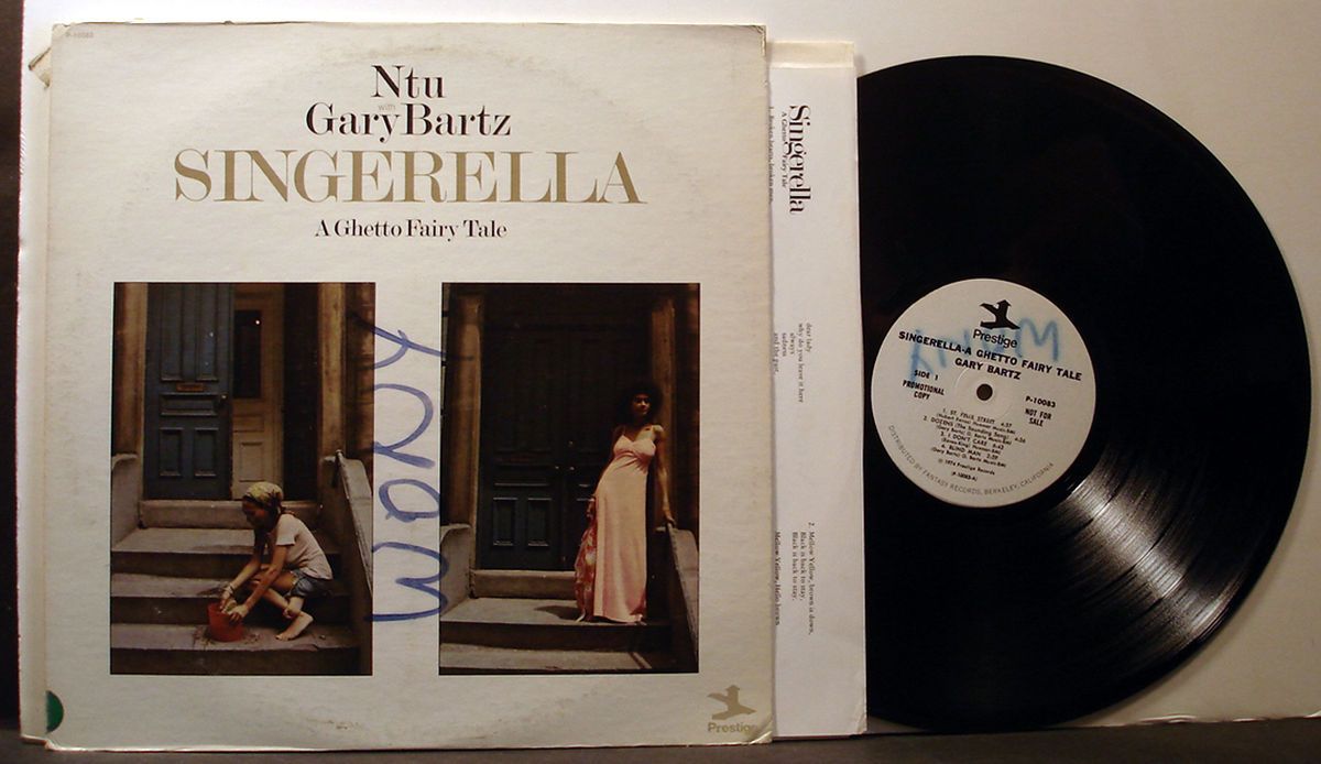 NTU with GARY BARTZ Singerella 74 jazz funk lryic sheet WLP NM