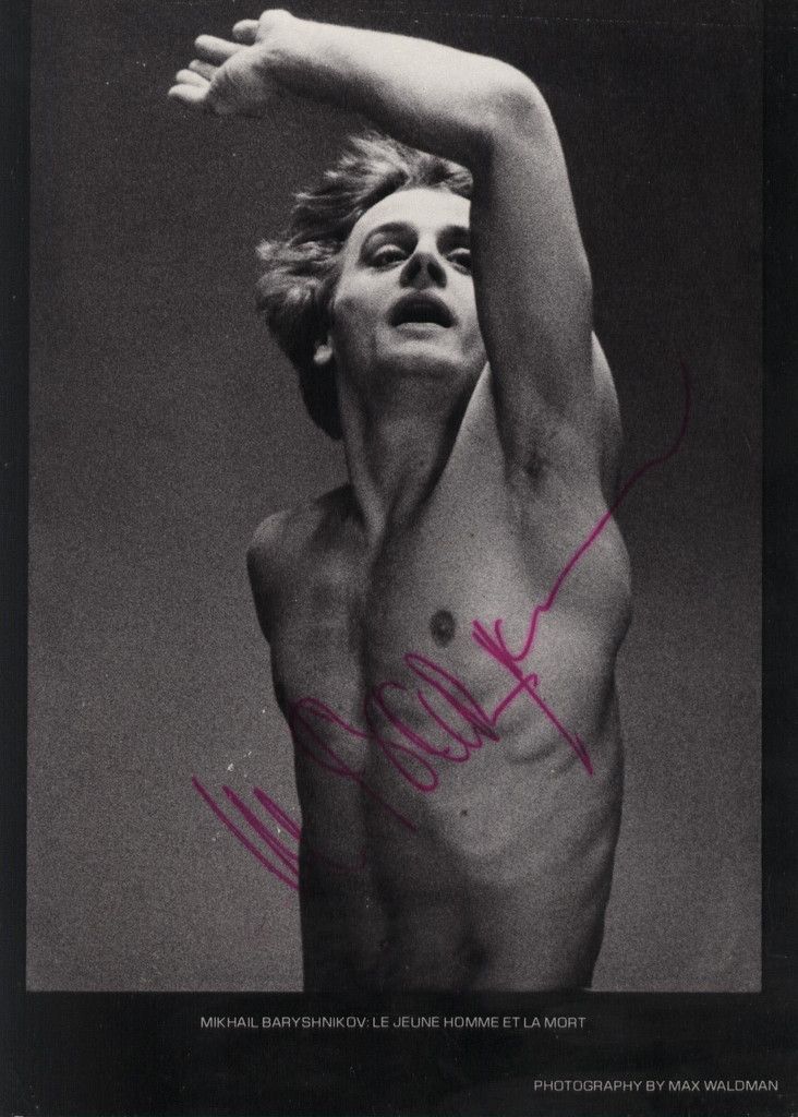 Mikhail Baryshnikov Autographed Postcard RD33 BTG4764PC