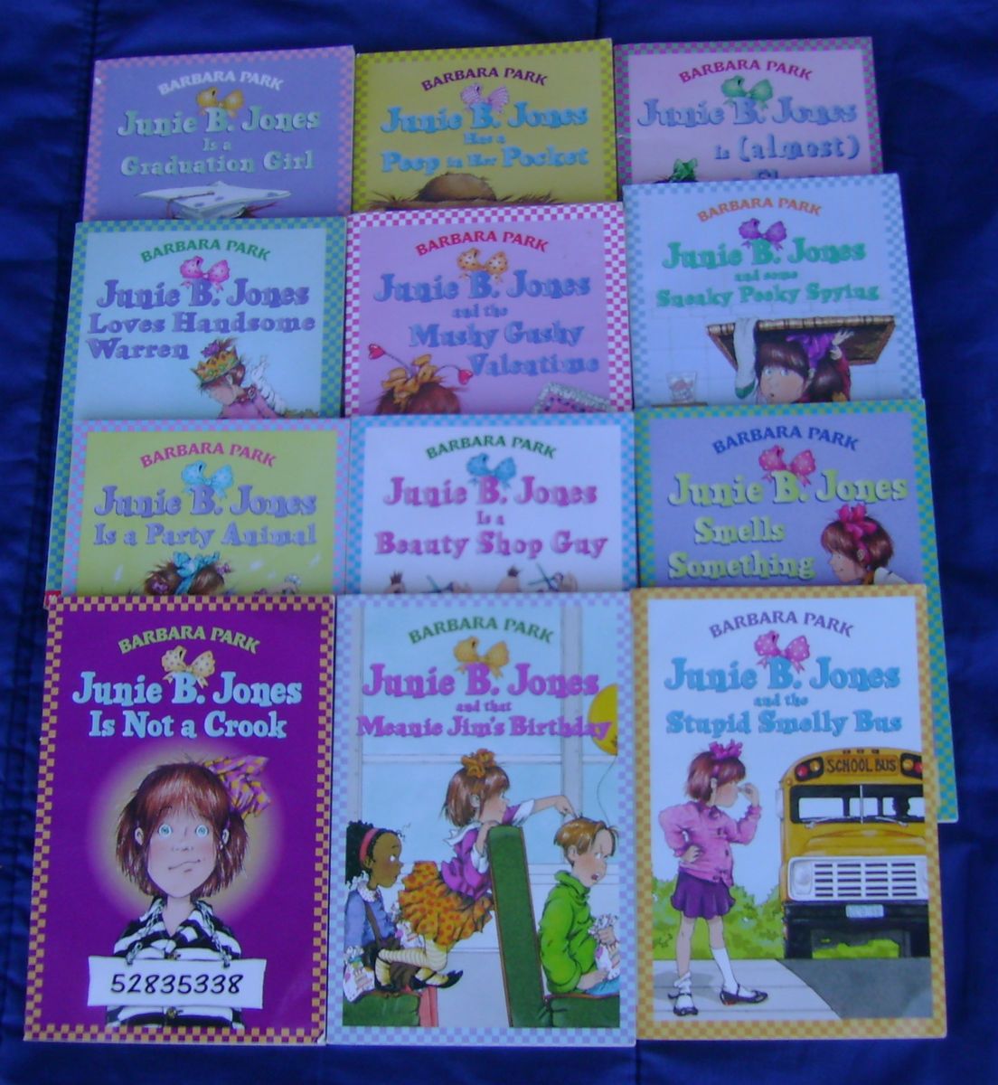 Lot of 24 Junie B Jones Chapter Books by Barbara Park