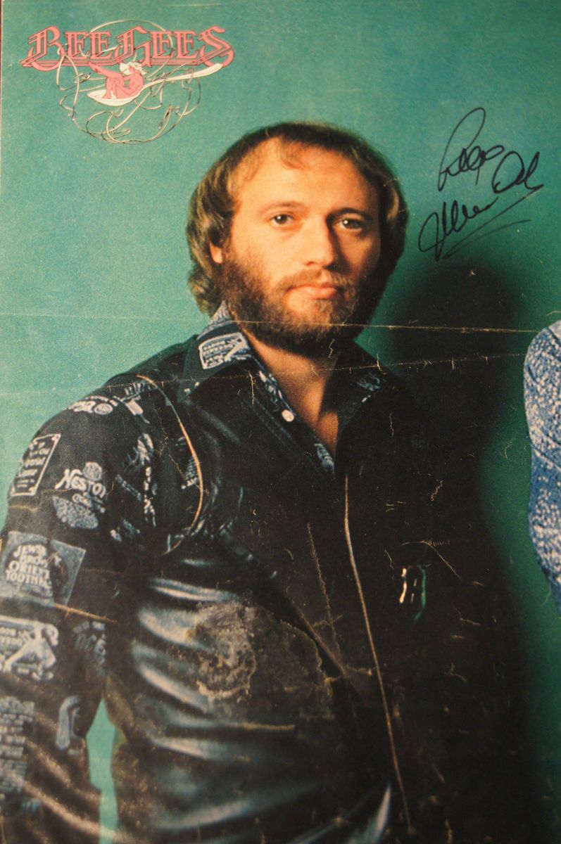 Bee Gees Barry Maurice Robin Gibb Autogramm Autograph 100 Original 