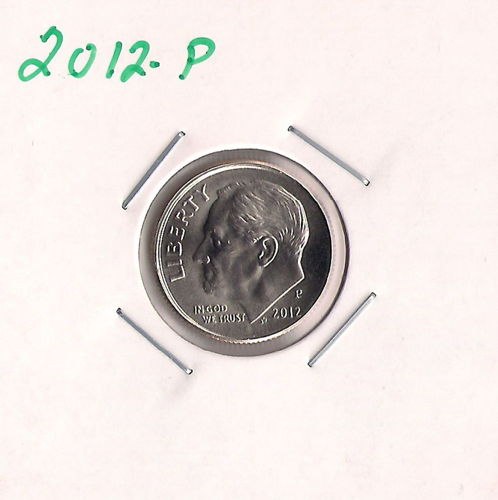 2012 P BU ROOSEVELT DIME ~ I HAVE ALL 2000 2012 P D S CLAD DIMES 