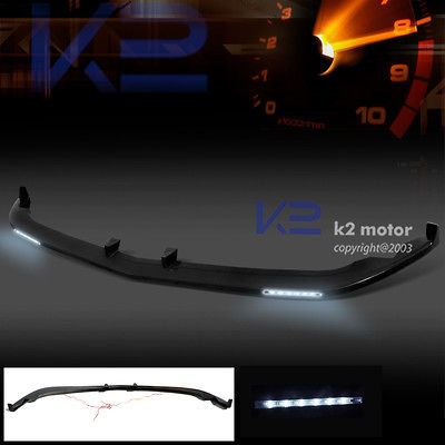 2010 2012 FORD MUSTANG GT PU LED DRL FRONT BUMPER LIP SPOILER