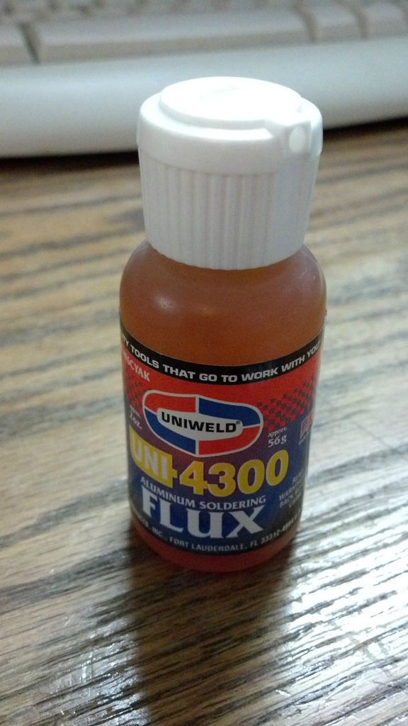 aluminum solder flux 2oz bottle  13 95