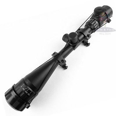 Riflescope 6 24x50 AOE R&G illuminated Rangefinder Air Shotgun Rifle 