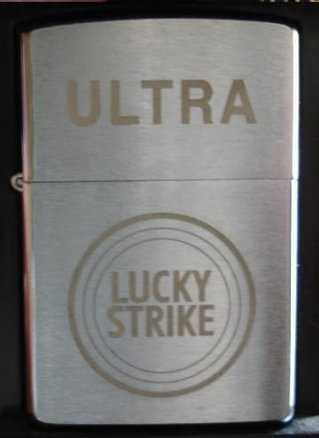 zippo lucky strike ultra 2000 french promo new from netherlands