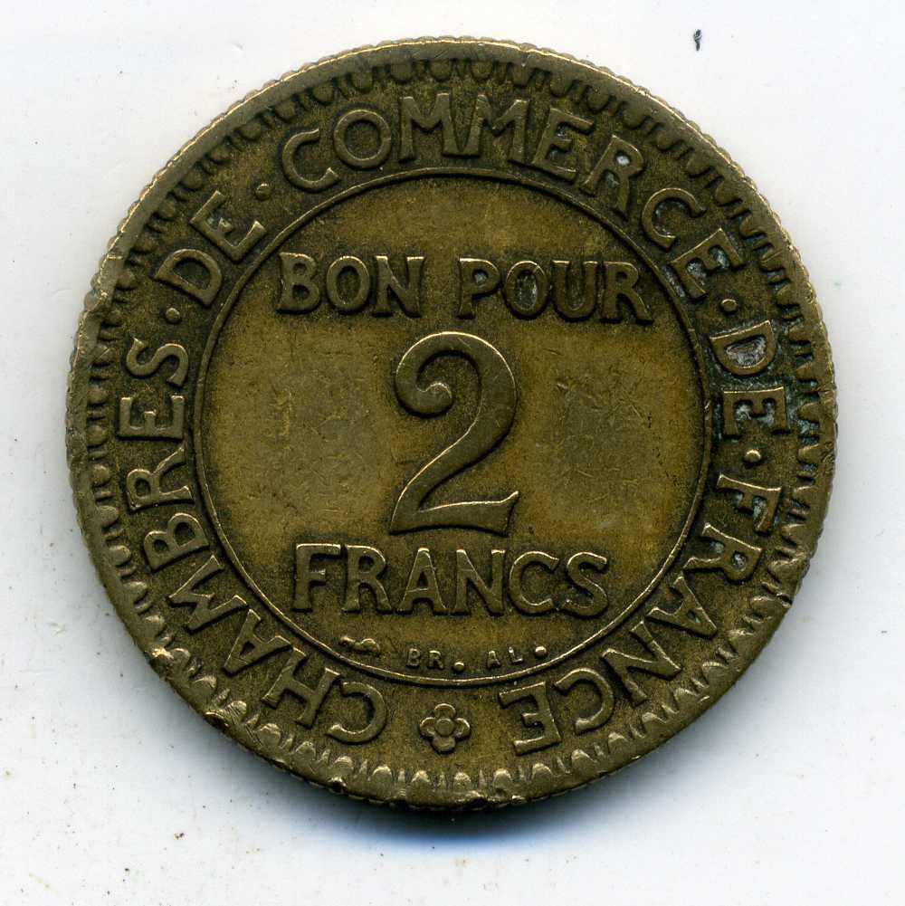 rare french jetton bon pour 2 francs 1923 from bulgaria