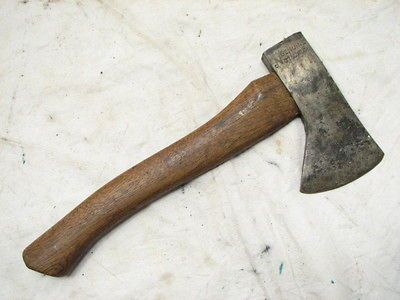 GENUINE NORLUND VINTAGE CAMPING HATCHET AXE WOOD TOOL SINGLE BIT 