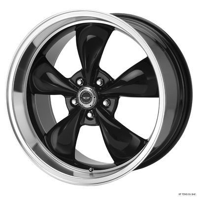 17X9 17X10.5 BLACK TORQ THRUST M WHEELS RIMS 93 03 CAMARO FIREBIRD Z28 