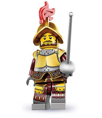 lego minifigures series 8 8833 conquistador new 