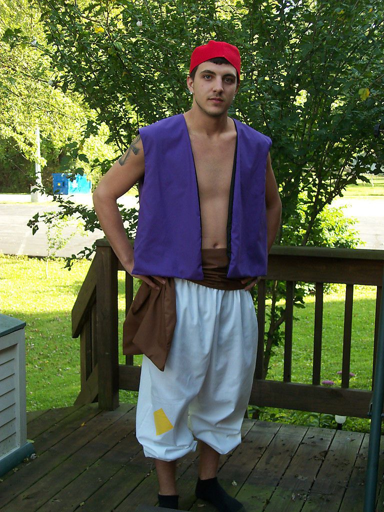 NEW Adult Arabian ALADDIN Street Rat Complete 4pc Costume Handmade 