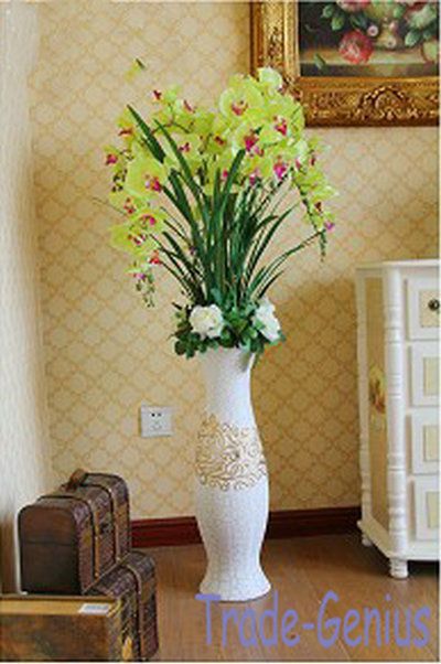 High Grade Extra Large Of European Style Ceramic Floor Vase Ornaments 