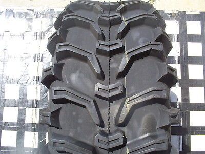 new tires 25 8 12 grizzly front atv 25x8