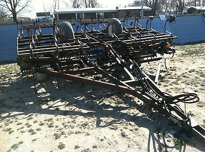 GLENCOE FIELD CULTIVATOR 24 GOOD SHOVELS HYDRAULIC FOLD DANISH TINE 