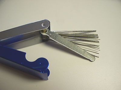 Nut Slot File Set for Plastic Guitar Nuts Luthier Project Ibanez