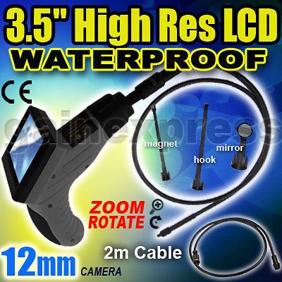 5M Waterproof USB Endoscope Tube snake Borescope Inspection Digital 