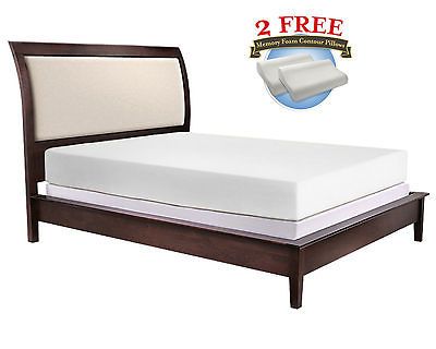 inch CAL King MEMORY FOAM MATTRESS with 2 FREE Memory Foam Pillows