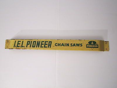 Vintage I.E.L. Pioneer chain saws door handle push / pull bar 