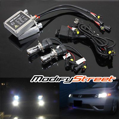 H4/9003/HB2 4300K STOCK WHITE BI XENON HI LOW AC BALLAST HID 