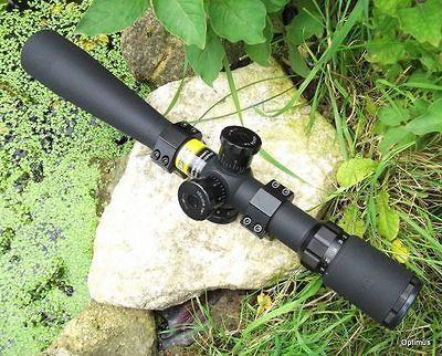 Super spec 8 32x44 Mil Dot N2 gased 30mm X light weight tube hunting 