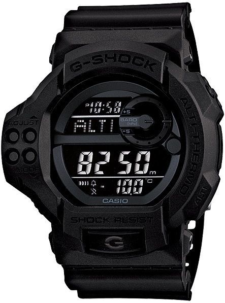 NIB CASIO G SHOCK GDF 100BB 1JF Solid Colors Shock Resist Twin Sensor 