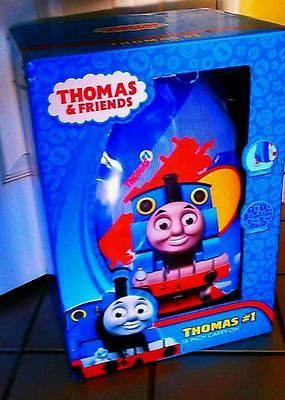 New NIB Thomas the train Fiber optic 18 Carry On hard SUITCASE Kids 