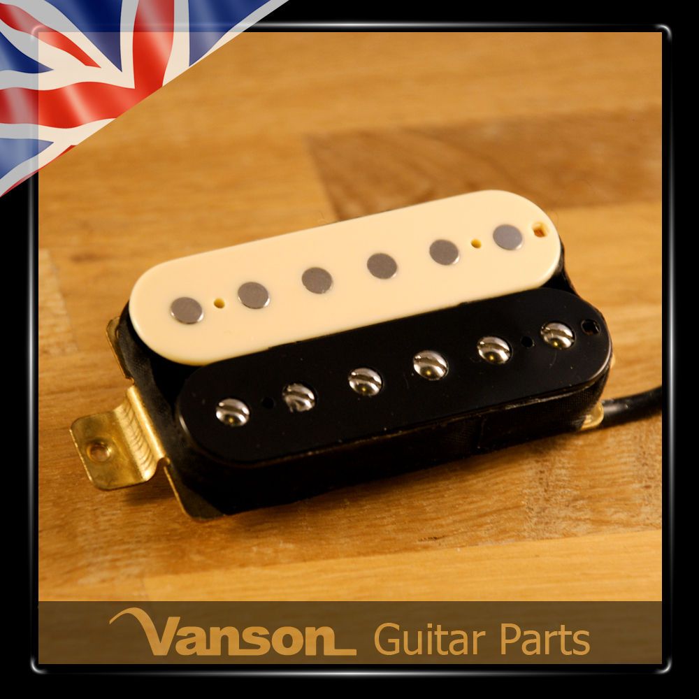 NEW Vanson Alnico II Zebra PAF style BRIDGE Humbucker for LP SG 