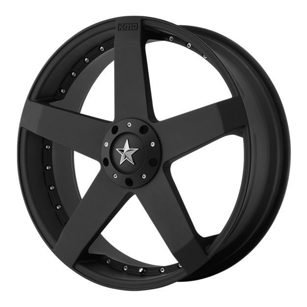 KMC KM775 ROCKSTAR CAR KM77577598742 17X7.5 42MM OFFSET 4X100 MATTE 