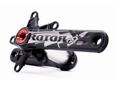 Rotor 3D+ BB30 Compact 165mm Crank Set, 110 BCD, Cervelo BBright 