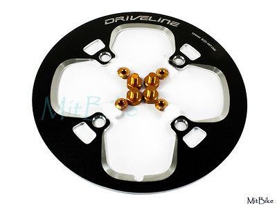 Bi_King] Driveline Chain Guard 48T BCD 104mm Black x9 x10sl (CP19F)