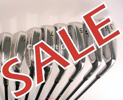 NEW CUSTOM MADE REGULAR FLEX 3 PW COMPLETE OS IRON SET TAYLOR FIT GOLF 