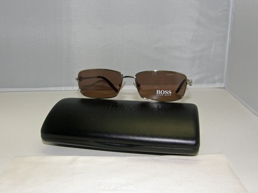 new authentic hugo boss 0020 s chrome sunglasses