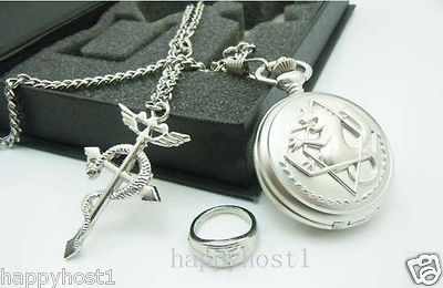 Accessories Animation Anime Fullmetal Alchemist Pocket watch 